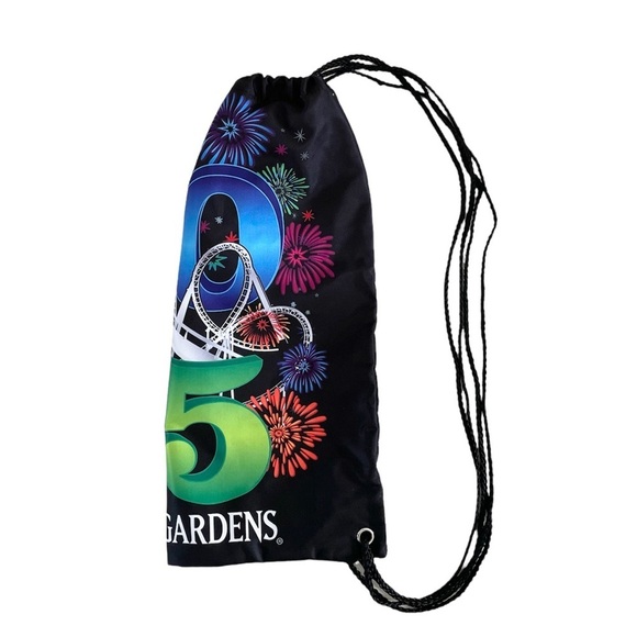2015 Busch Gardens Tampa Bay Florida Drawstring Backpack Bag - Picture 4 of 16